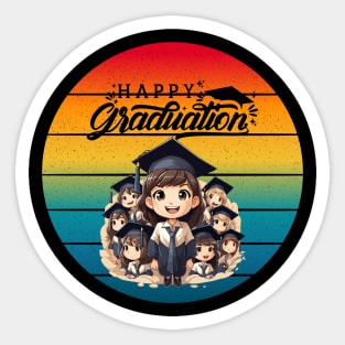 graduation party Sticker